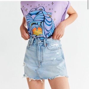 Levi’s deconstructed skirt